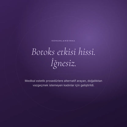 Botoks etkisi hissi, iğnesiz - medikal estetiğe alternatif arayanlar için NuevoSignature Lila Serum